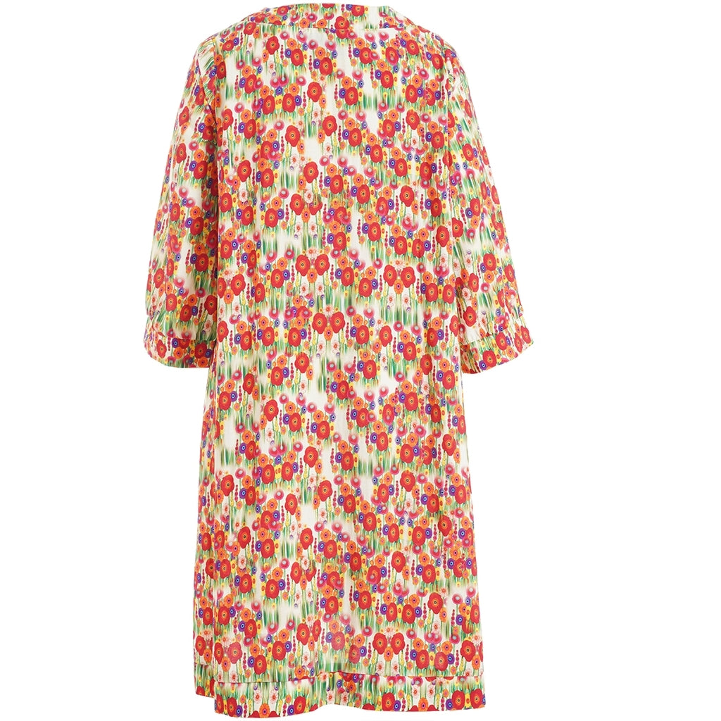 studio kjole SLonetta rød kombi