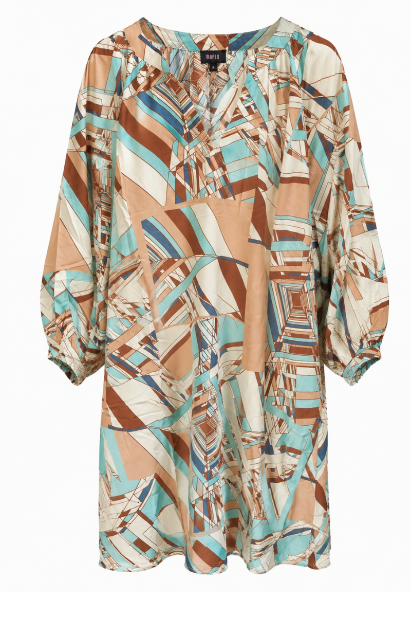 Mapeo kjole Oliva Print 25