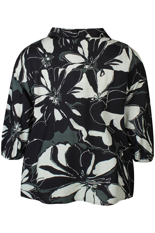 Zhenzi bluse Zh-Amaya 1195 grøn