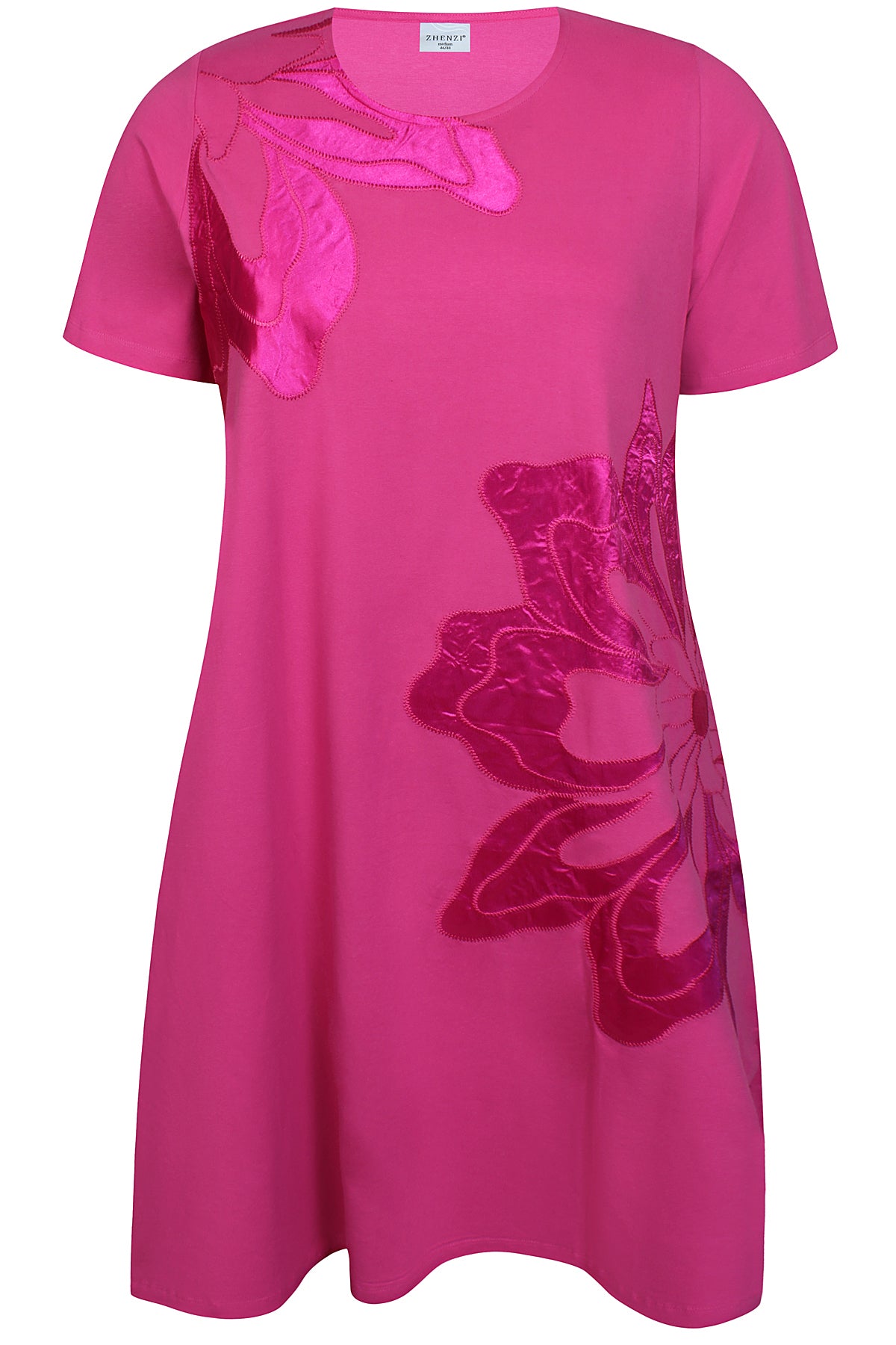zhenzi kjole zh-kant 1356 pink