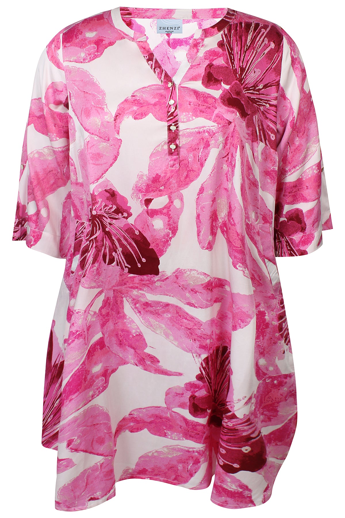 zhenzi kjole zh-jalyn 1380 pink