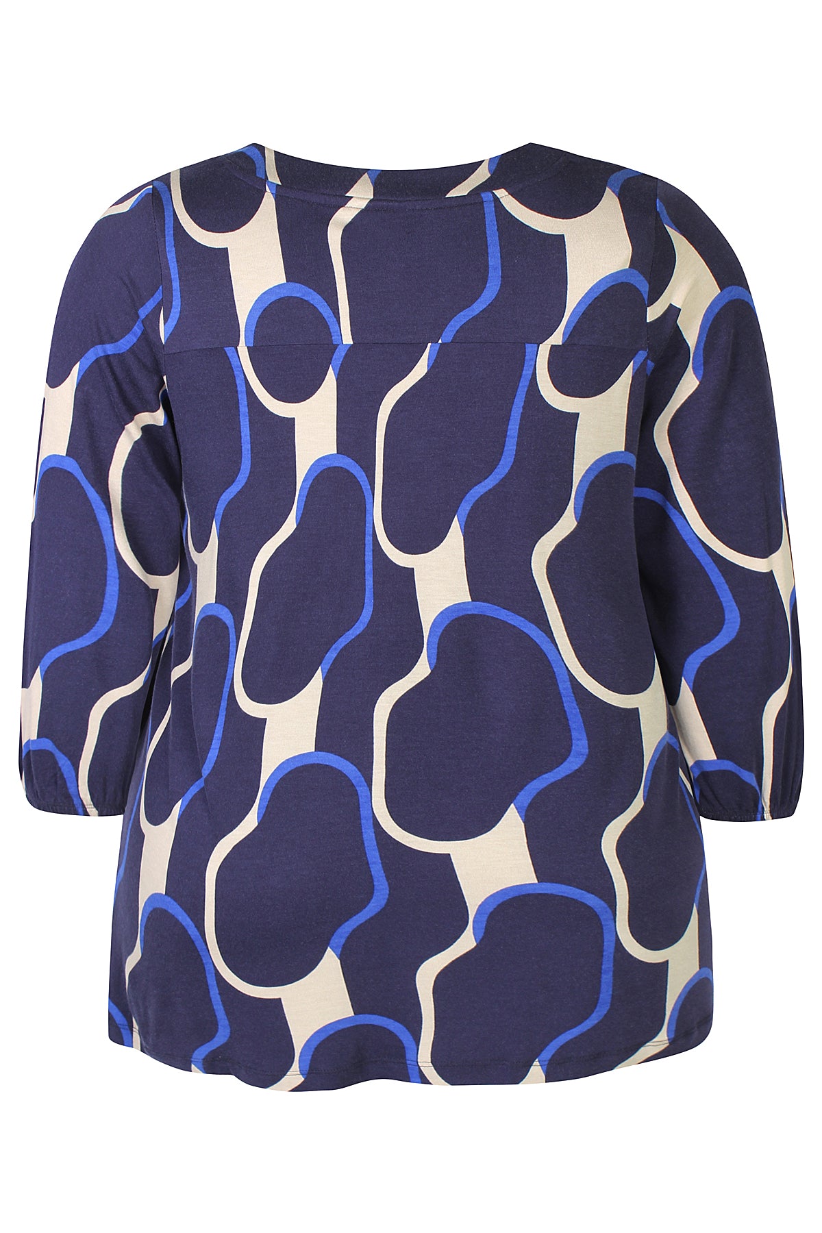 Zhenzi bluse ZH-Sylva 1432 blå kombi