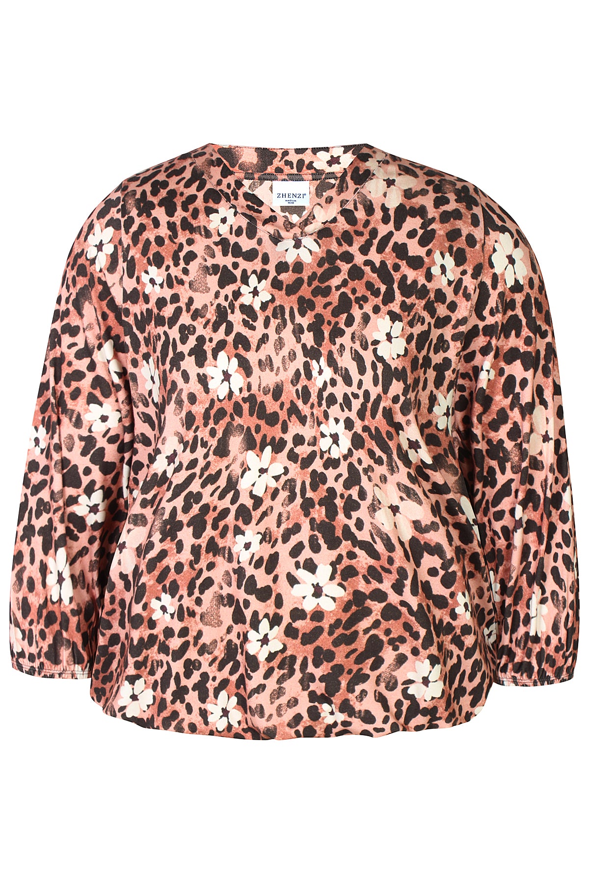 Zhenzi bluse ZH-Sylva 1433 rød