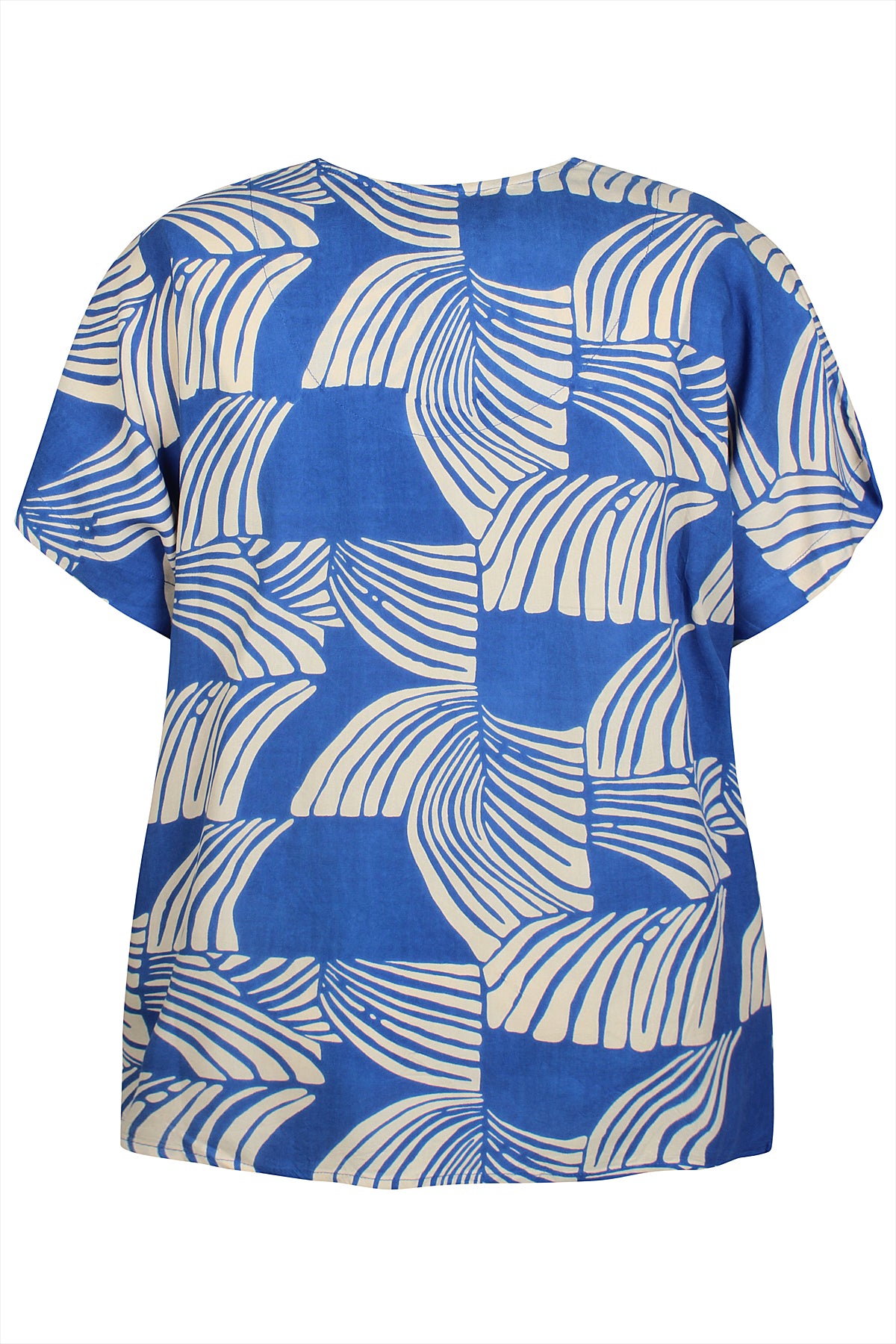 Zhenzi bluse ZH-Keira 1452 blå