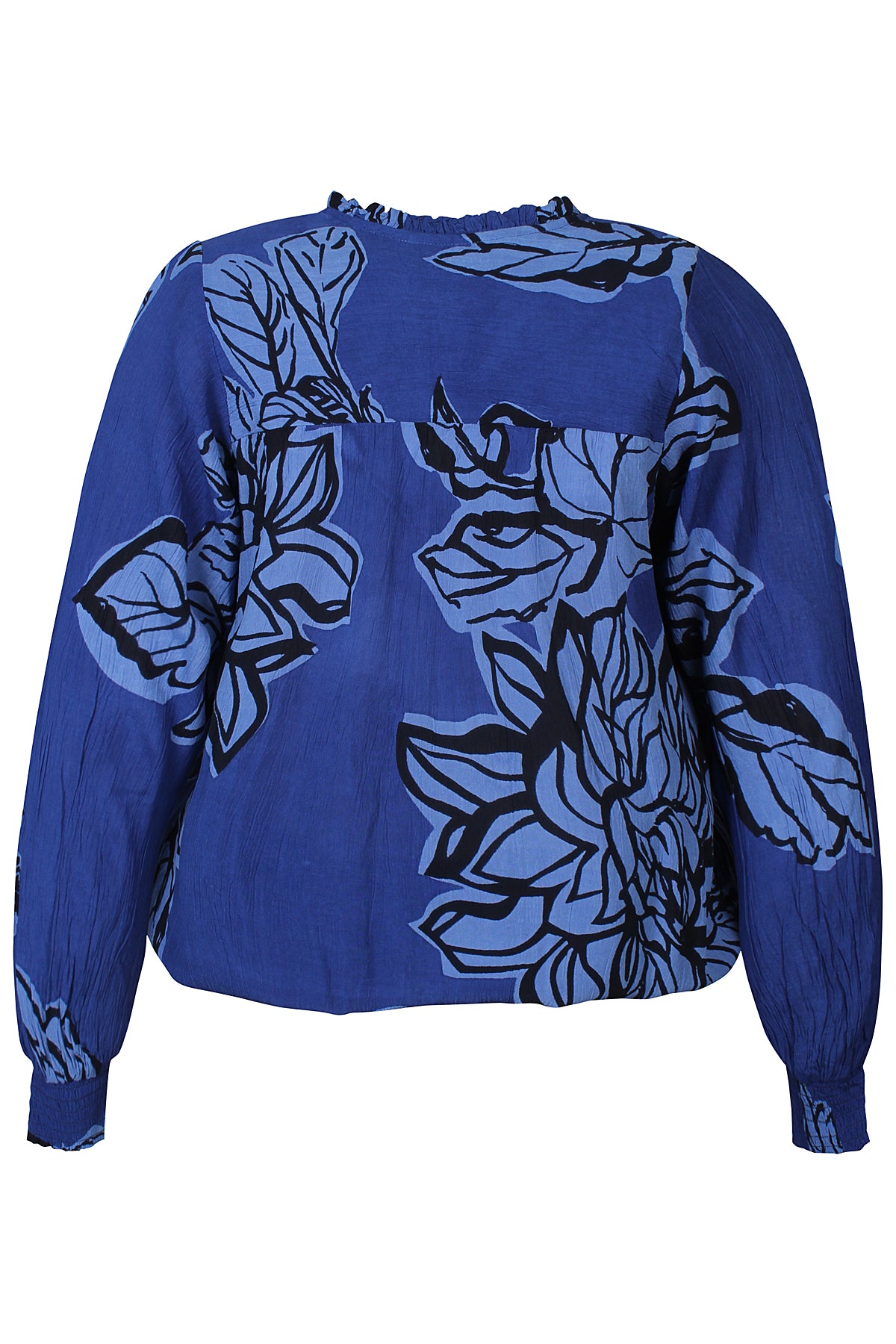 Zhenzi bluse ZH-Kesha 1457 blå