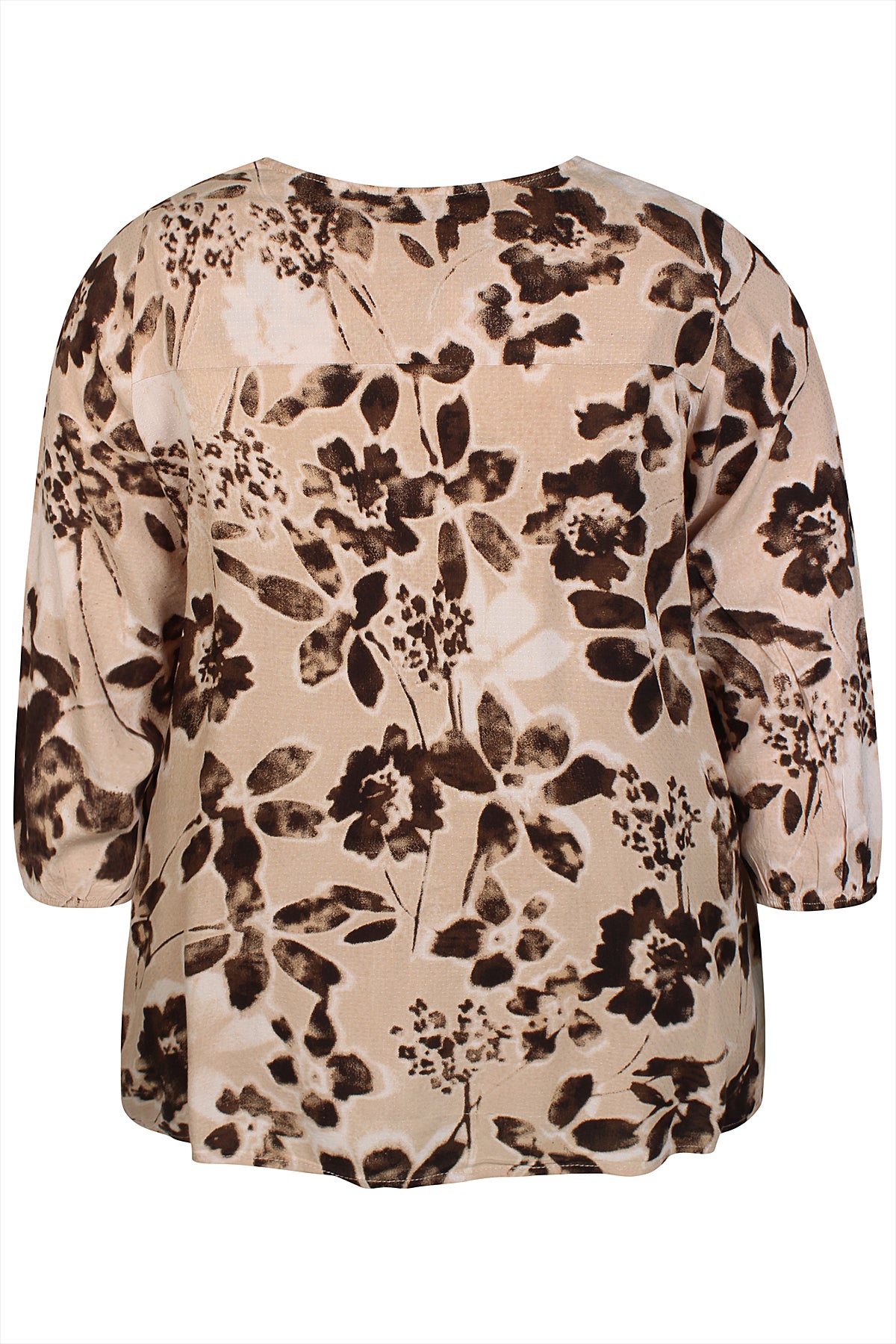 Zhenzi bluse ZH-Kiari 1461 brun