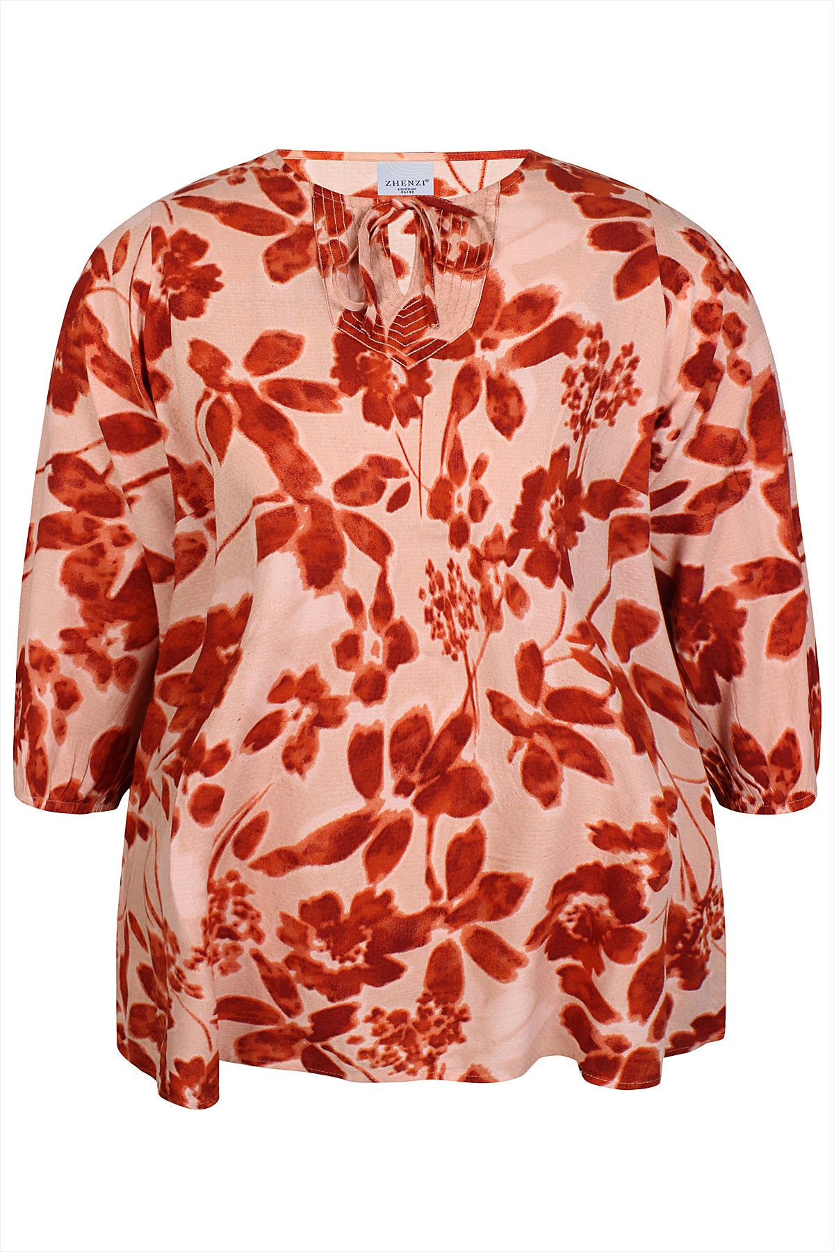 Zhenzi bluse ZH-Kiari 1461 rød