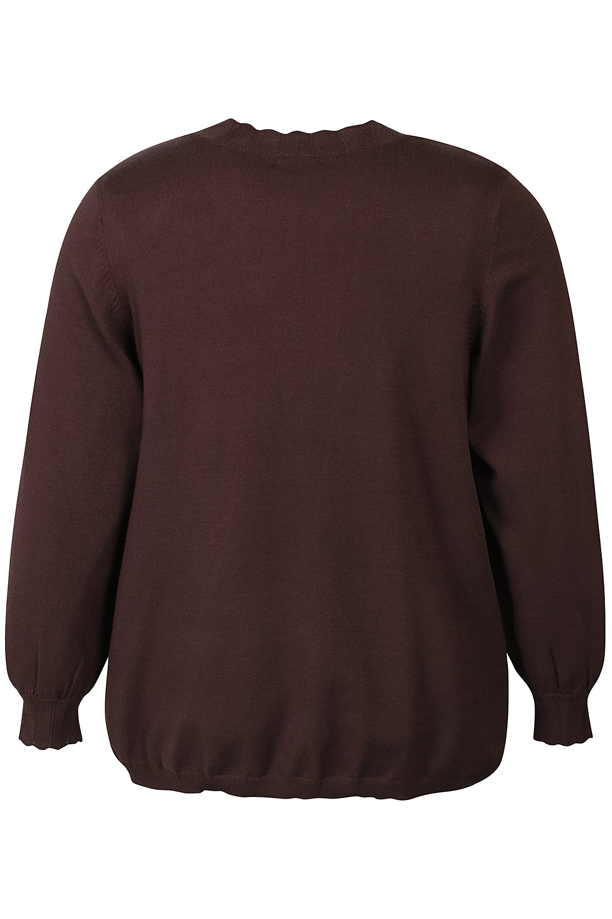 Zhenzi strik bluse Zh-Kogle 1493 brun