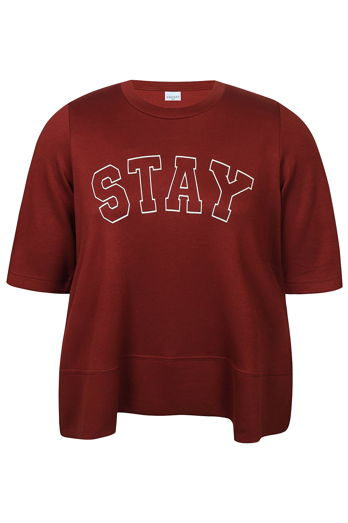 Zhenzi bluse pullover mya rød