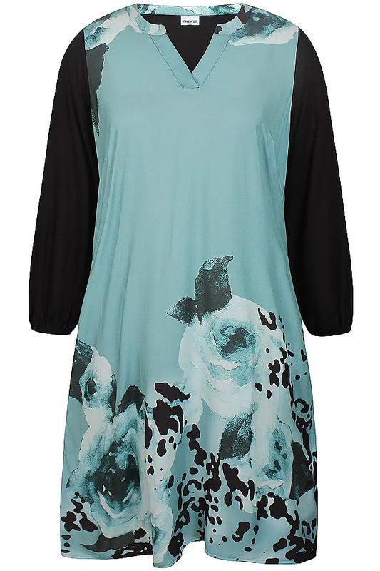 Zhenzi Kjole Lilie 1528 teal