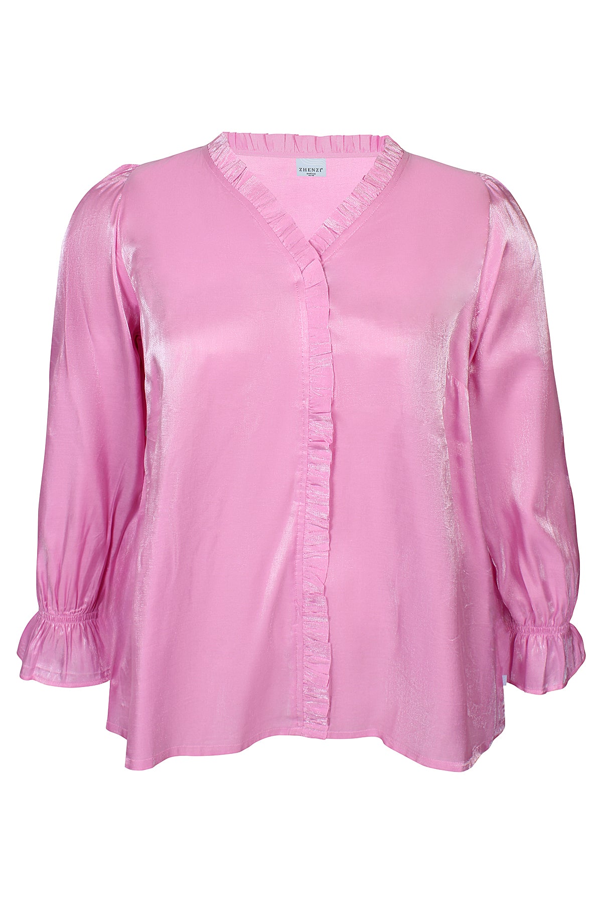 Zhenzi skjorte bluse Mitzy 1643 - rosa
