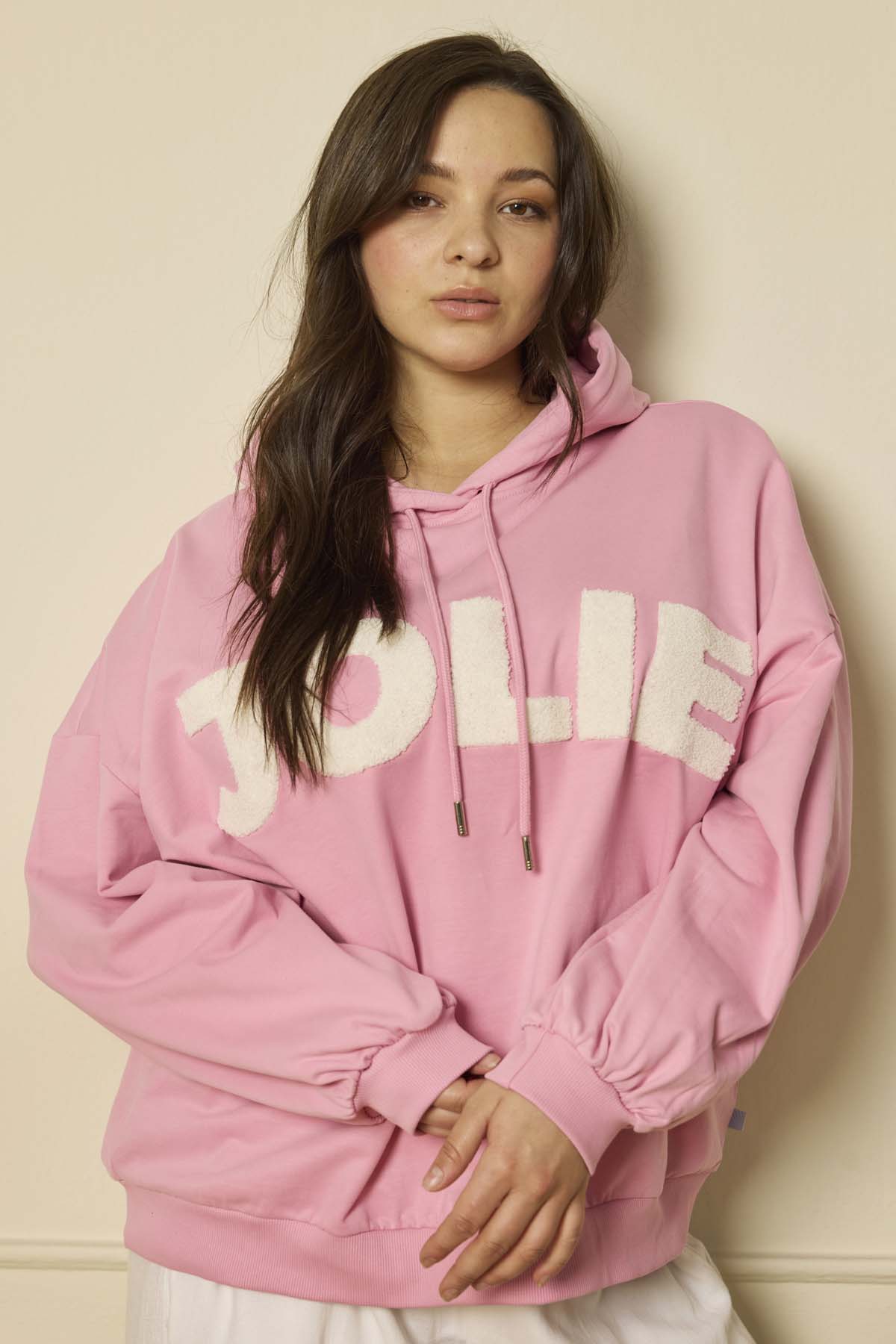 zhenzi sweatbluse hoodie pink Bella 1721