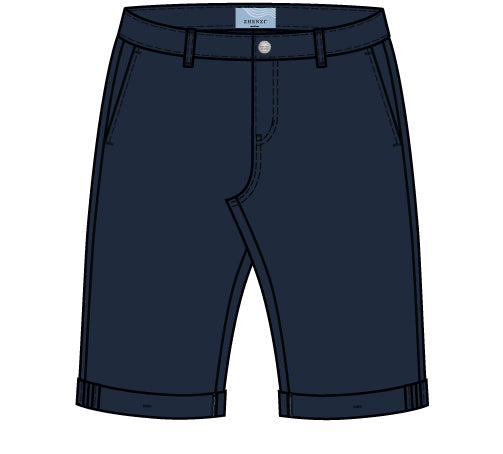 Zhenzi bengalin shorts Step- Navy
