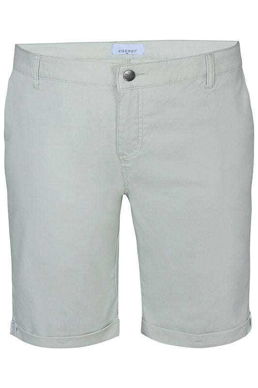 Zhenzi bengalin shorts - Step Sea foam