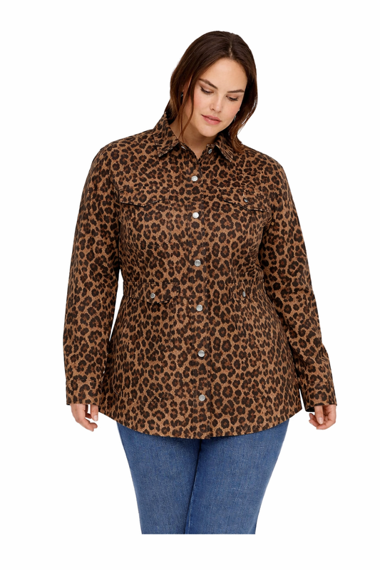 carmakoma jakke cardigan leo fauxsuede