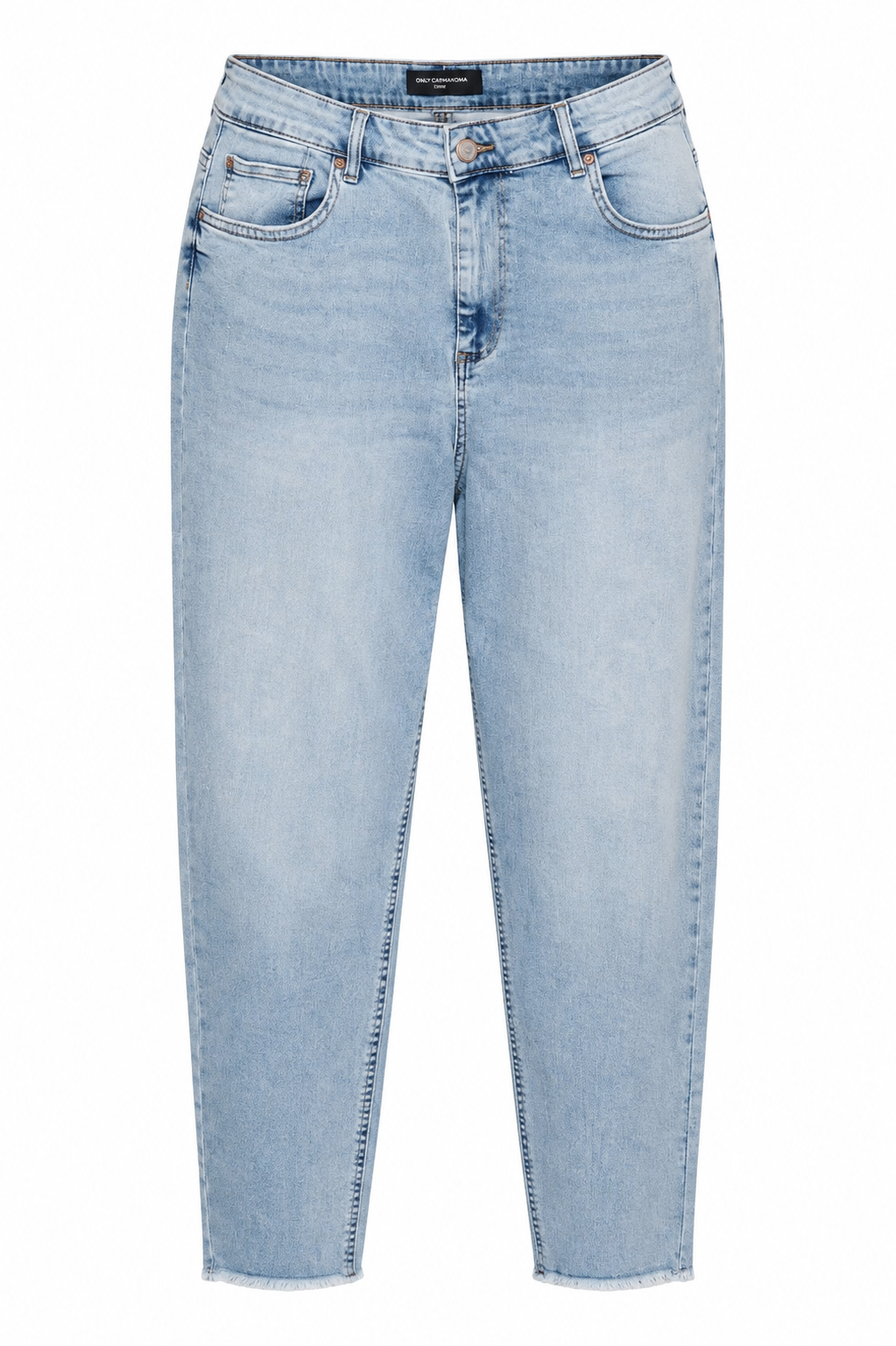 Only Carmakoma Jeans Carwilly RW lyseblå