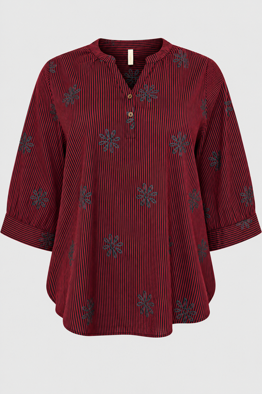 Cassiopeia bluse Elissa Bordeaux