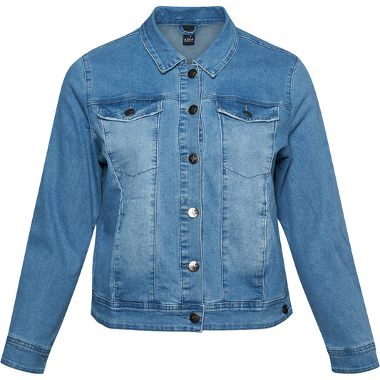 Adia jakke blå denim ADgarda