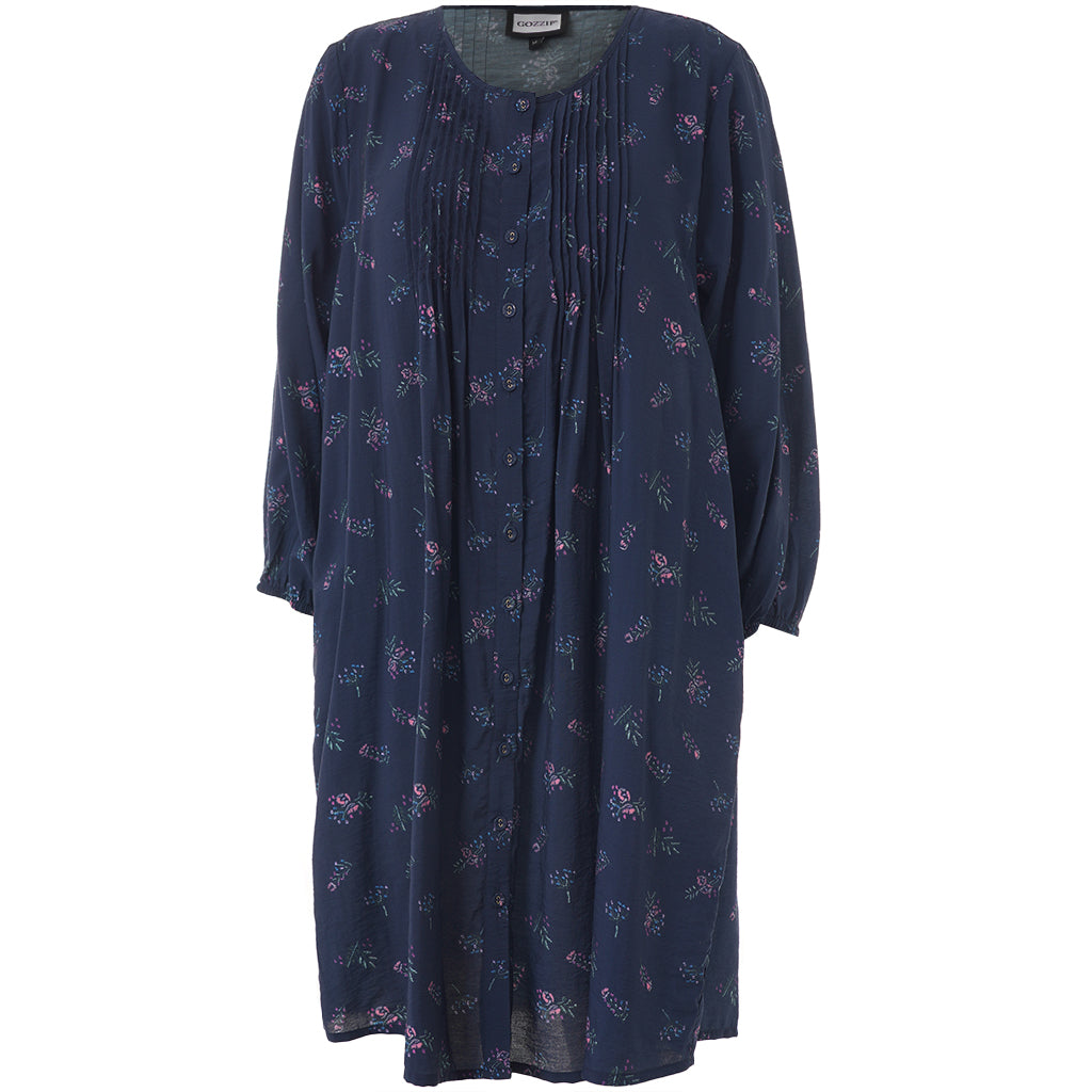 Gozzip shirt tunika GJohanne navy print