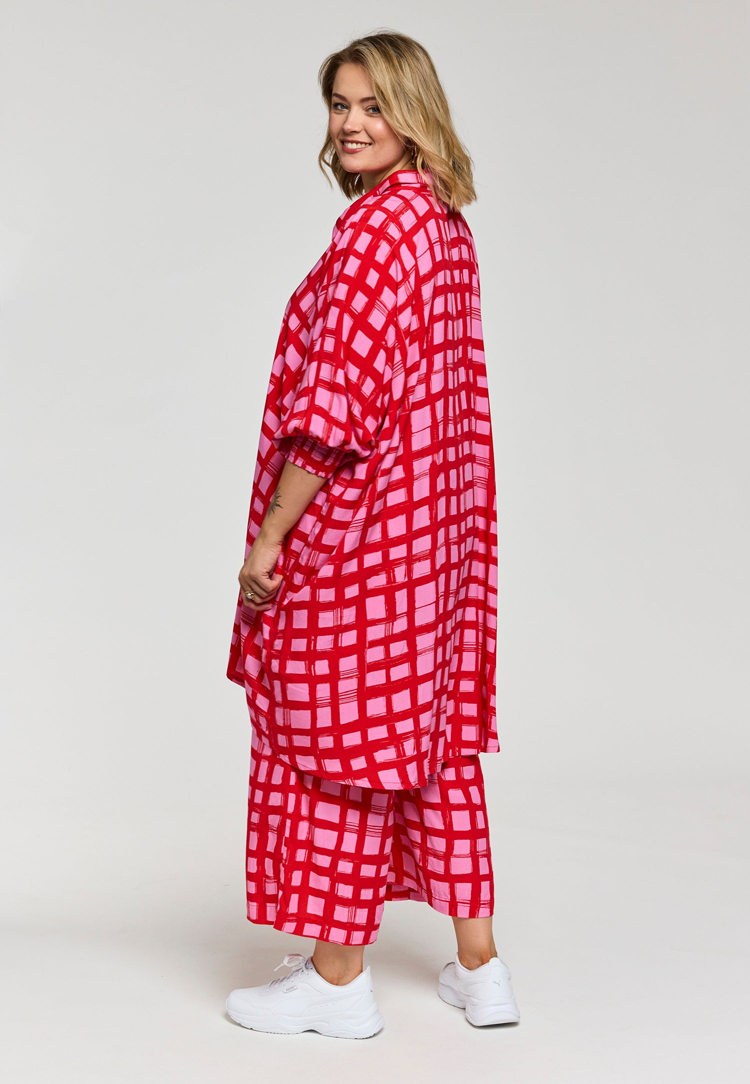 Gozzip tunika oversize Ggerda pink