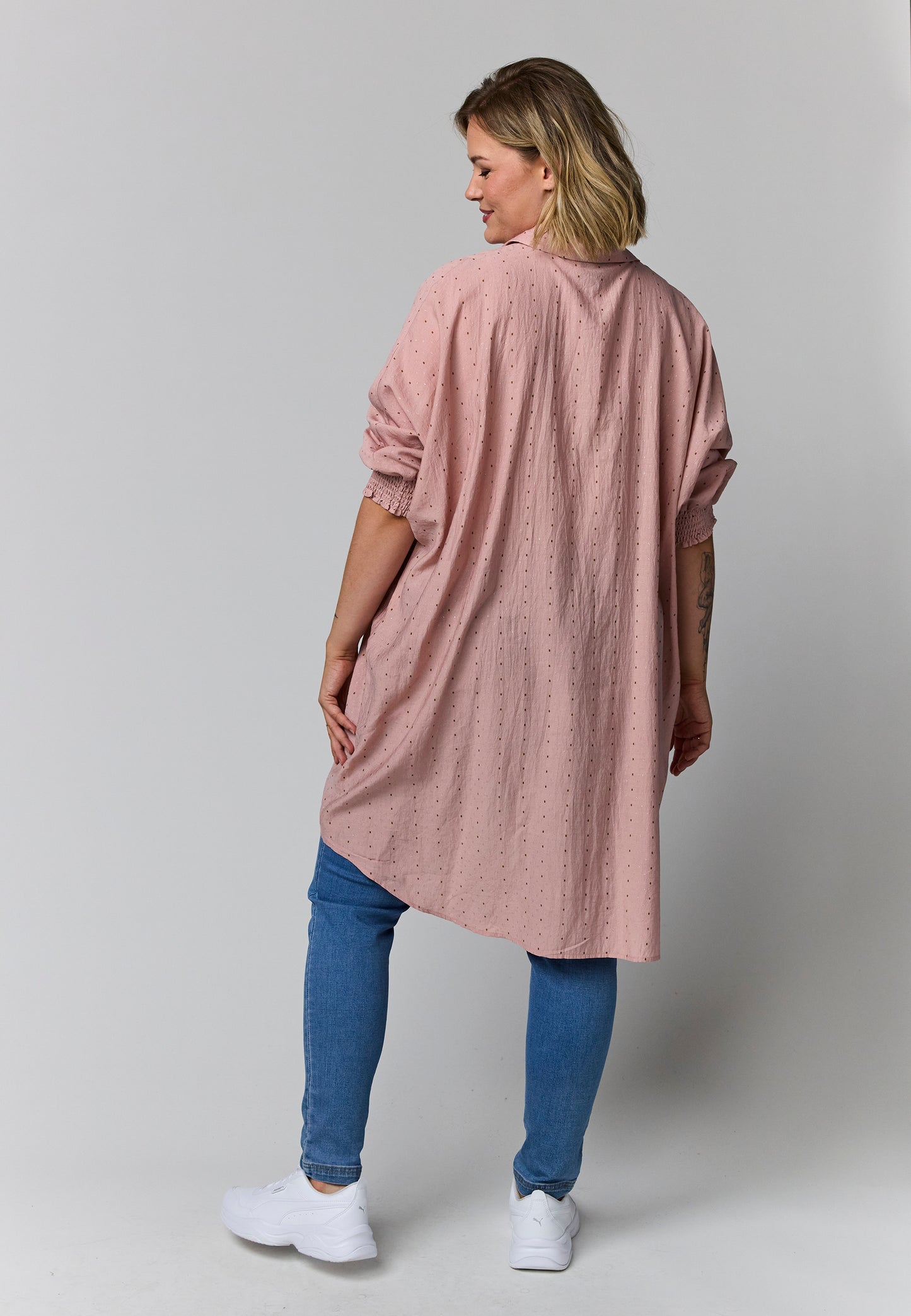 Gozzip tunika oversize Ggerda rosa
