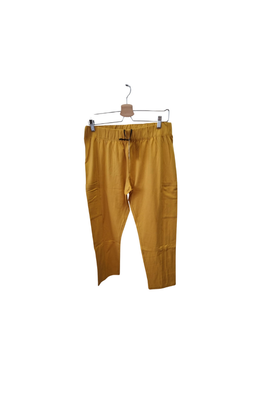 Mapeo capri leggins med lomme 312 karry gul
