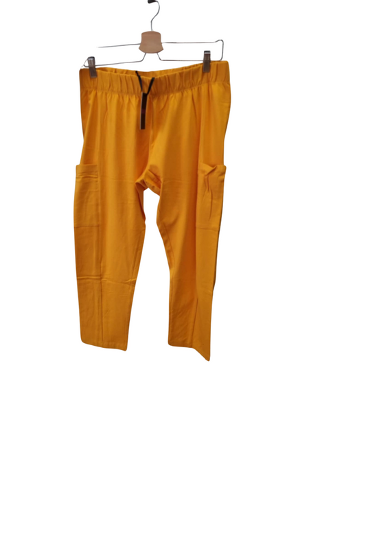 Mapeo capri leggins med lomme 312 gul