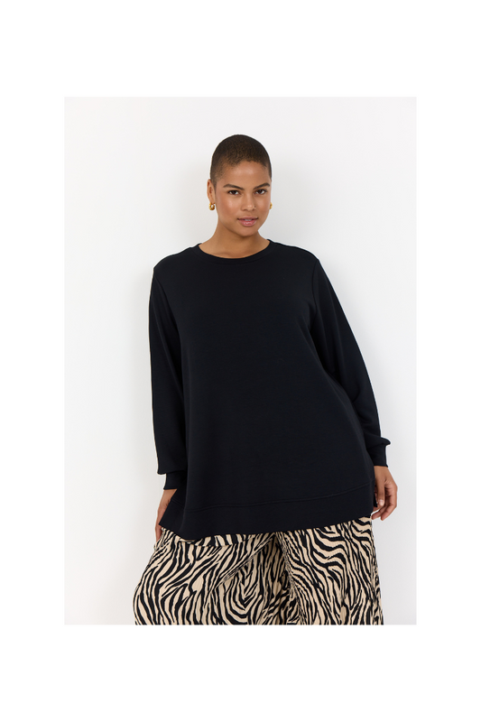 Wasabi sweat bluse Wa-Sabina 53 sort