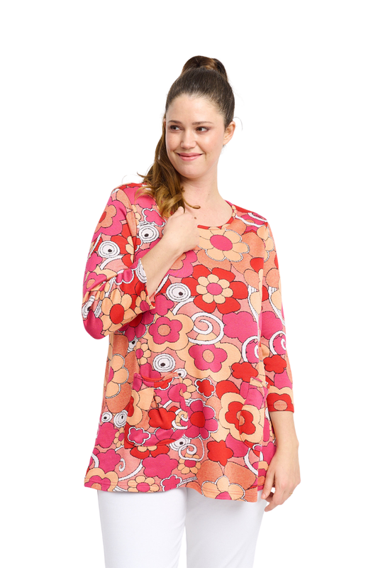 Pont Neuf bluse PNLotte Fuchsia