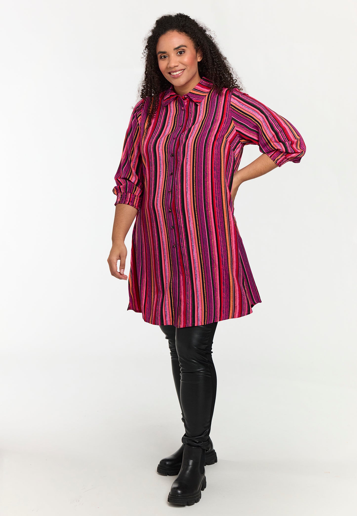 Studio skjorte SEmilie pink