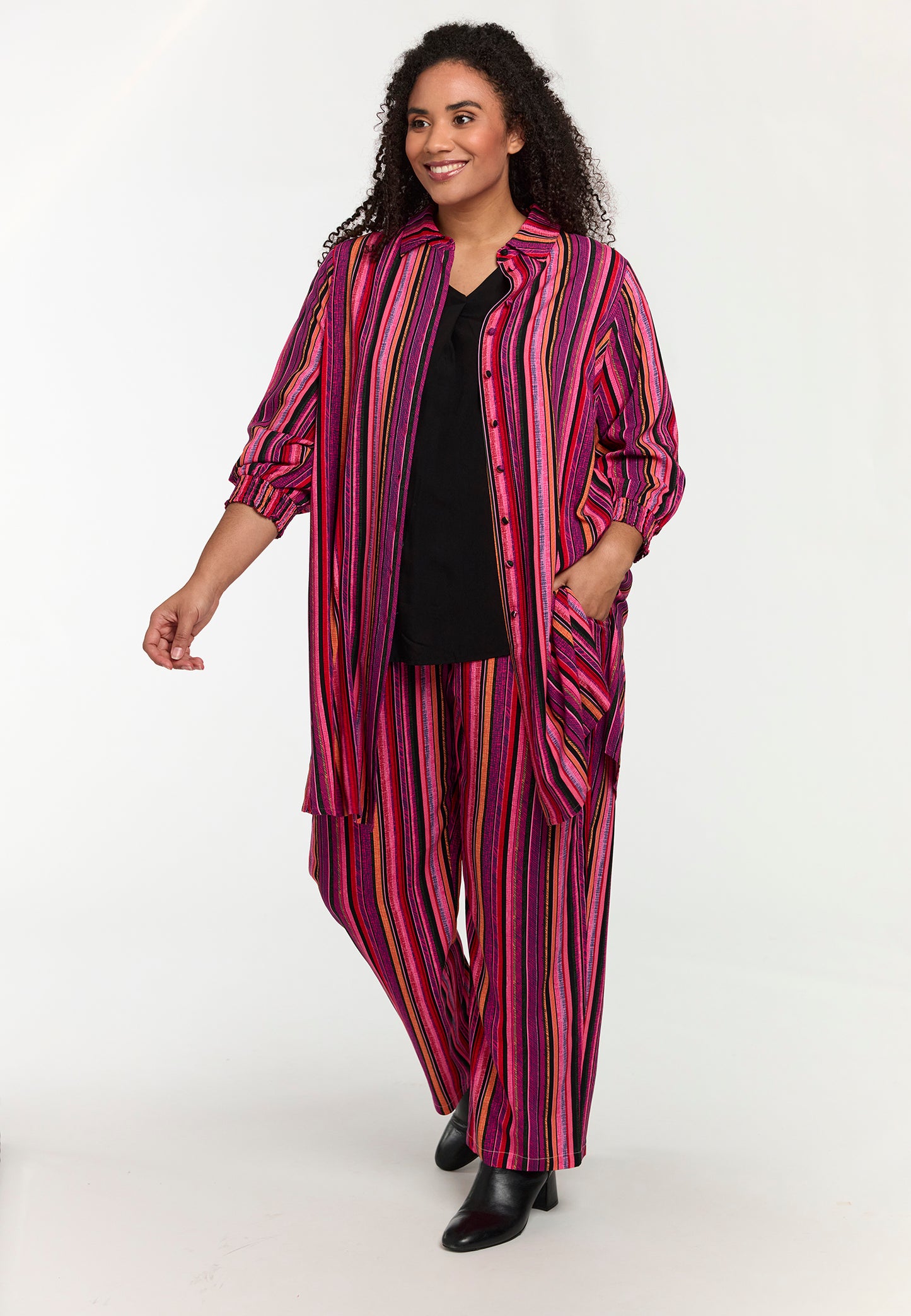 Studio skjorte SEmilie pink