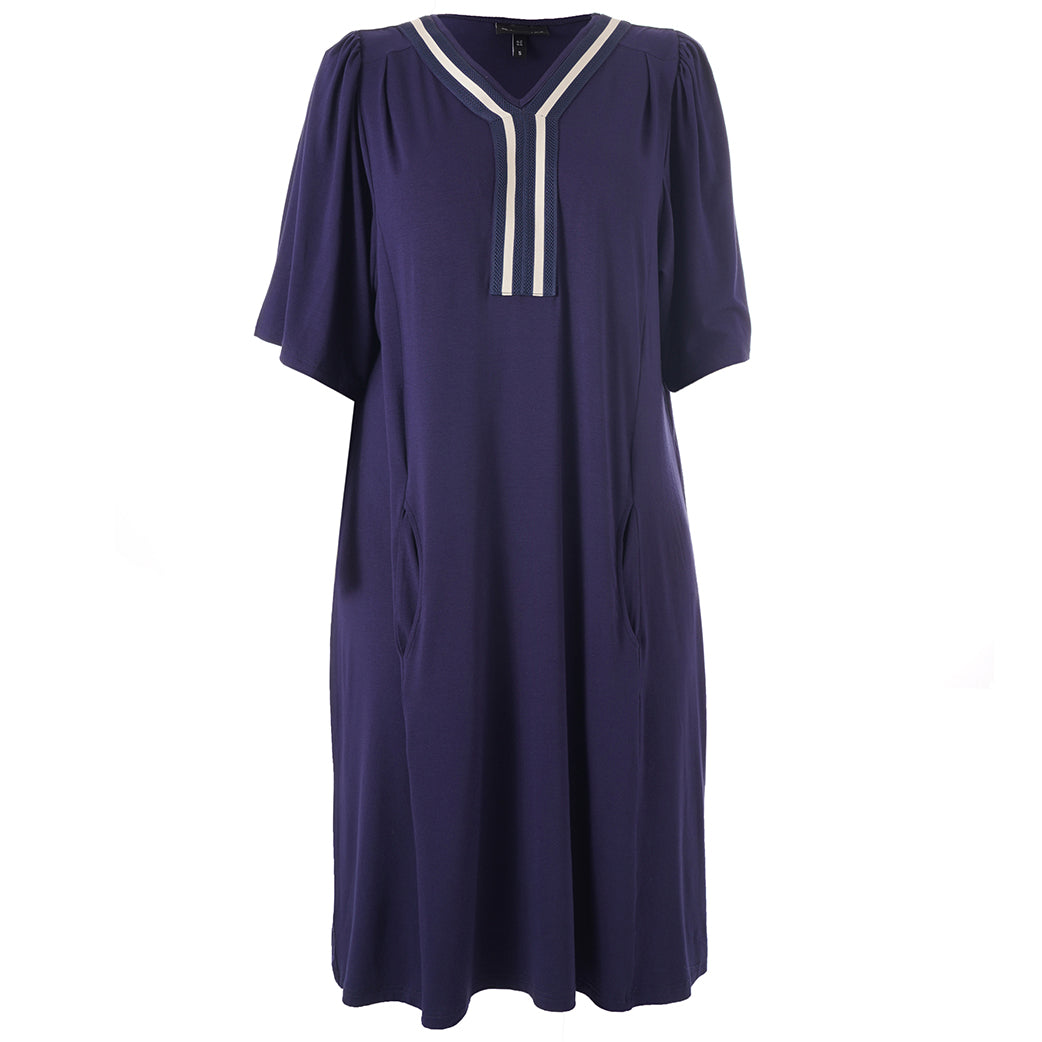 studio kjole SAndrea navy