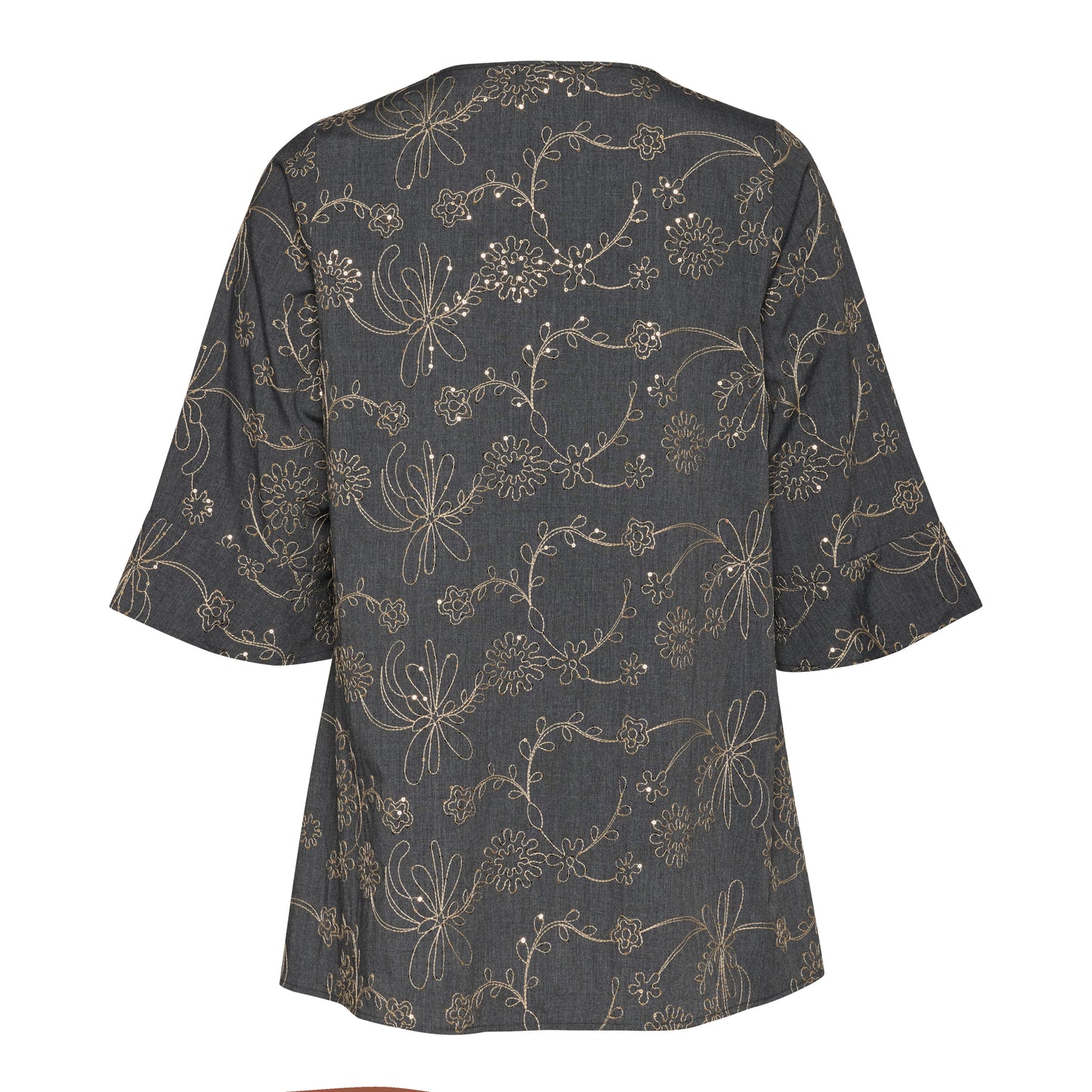 Studio SCamilla Tunic - Blue denim with embroidery