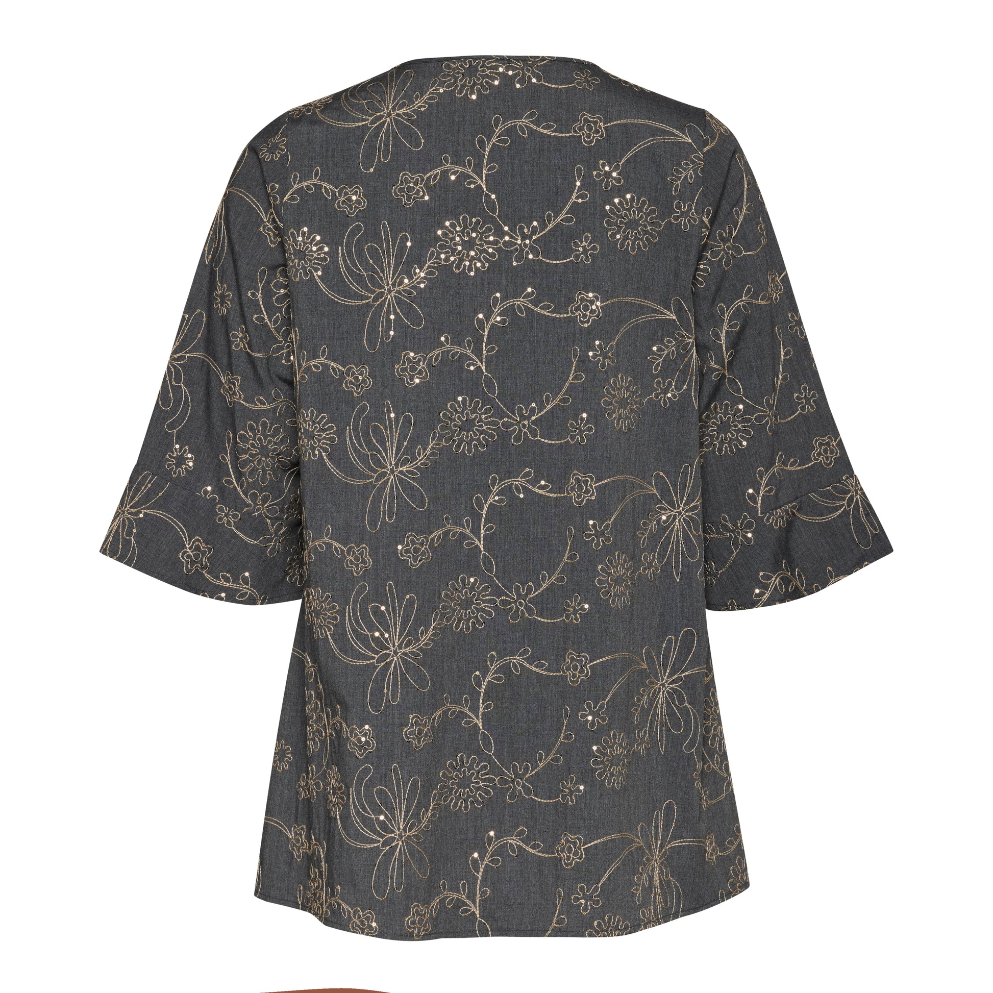 Studio SCamilla Tunic - Blue denim with embroidery