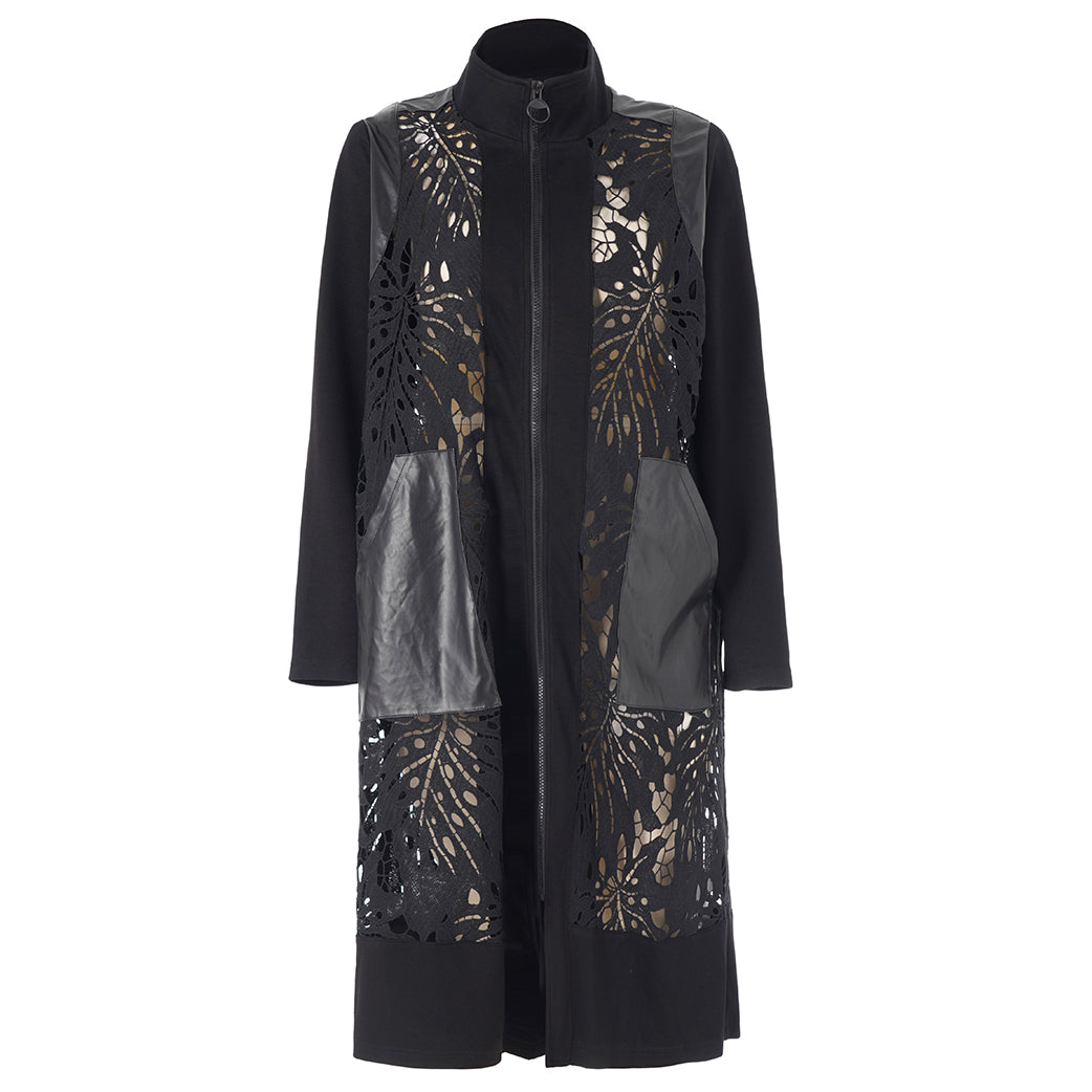 Studio jakke cardigan SAmaris med blonde sort