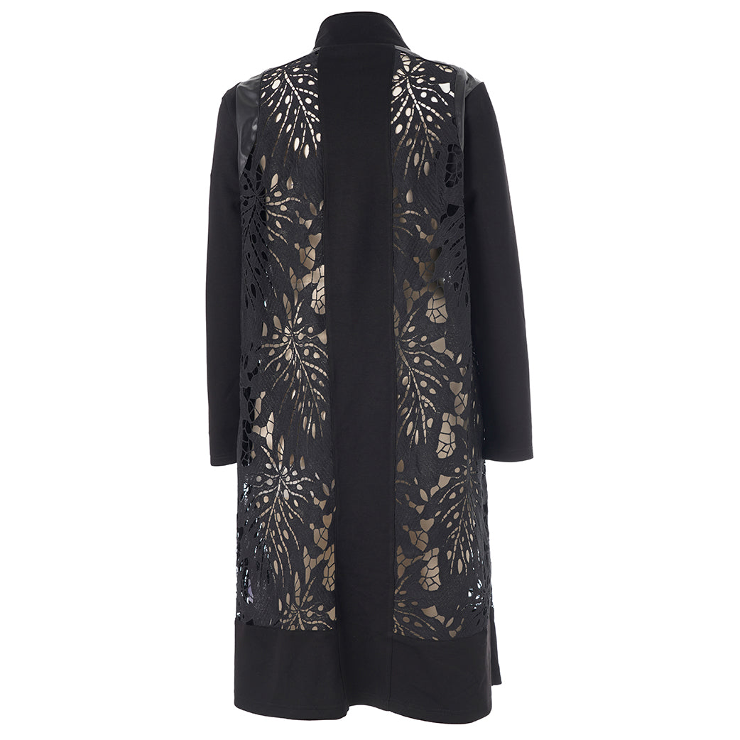 Studio jakke cardigan SAmaris med blonde sort