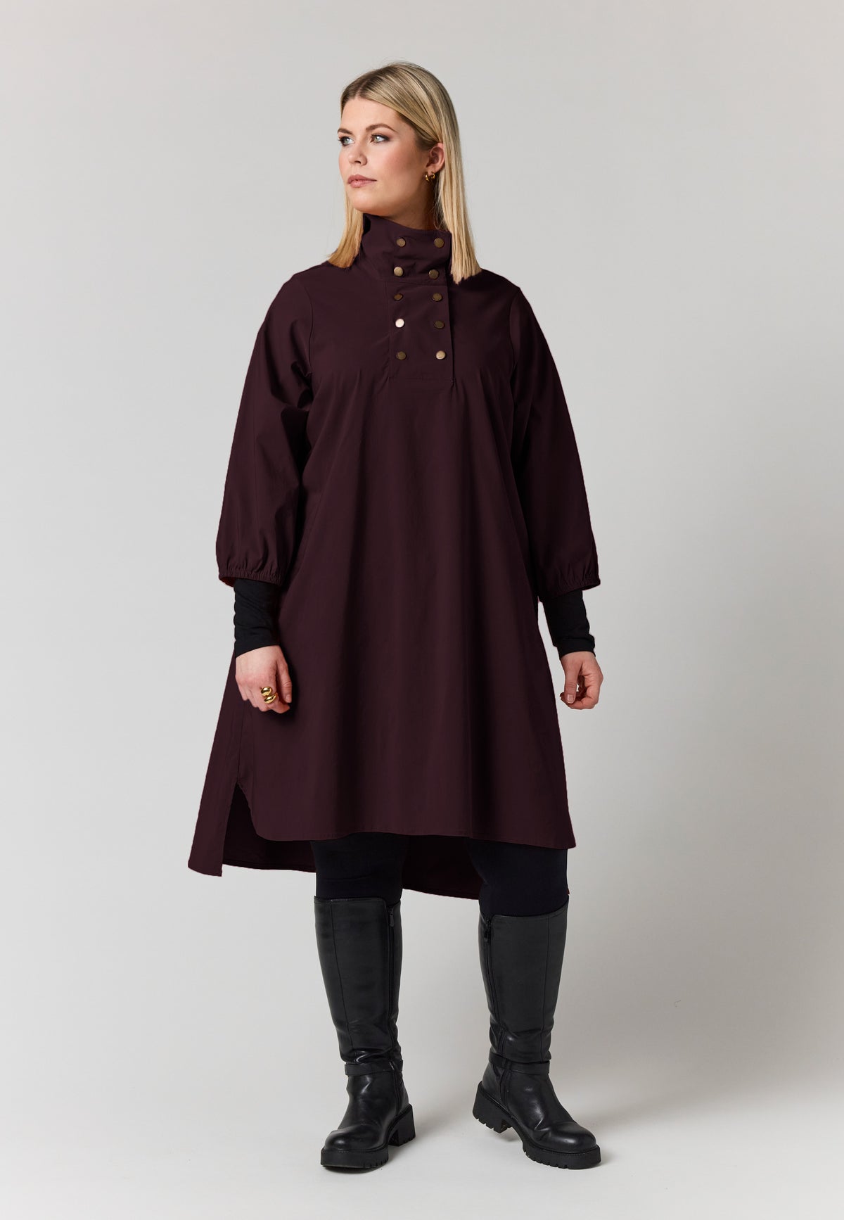 Studio tunika SViola - Plum