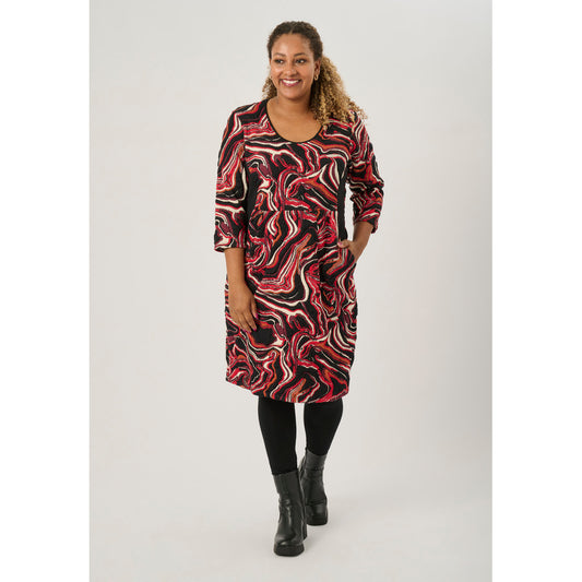 Pont Neuf kjole Pnbianco rød