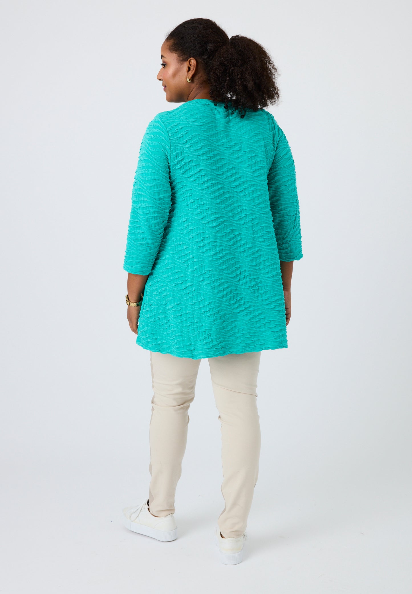 Pont Neuf bluse PNCam aqua grøn