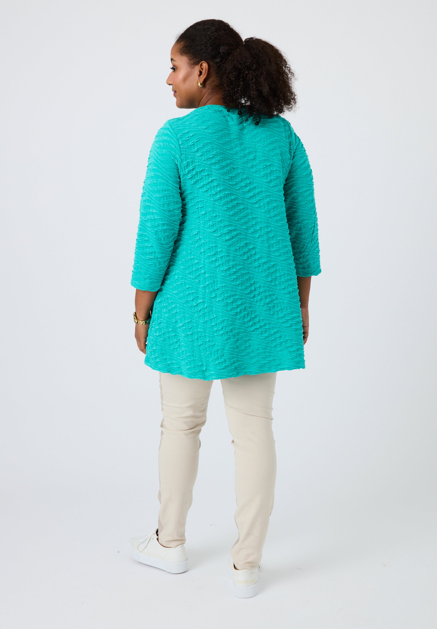 Pont Neuf bluse PNCam aqua grøn