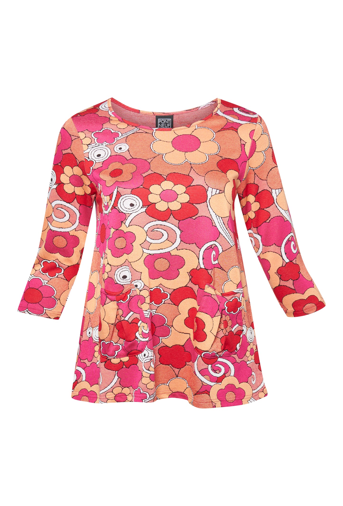 Pont Neuf bluse PNLotte Fuchsia