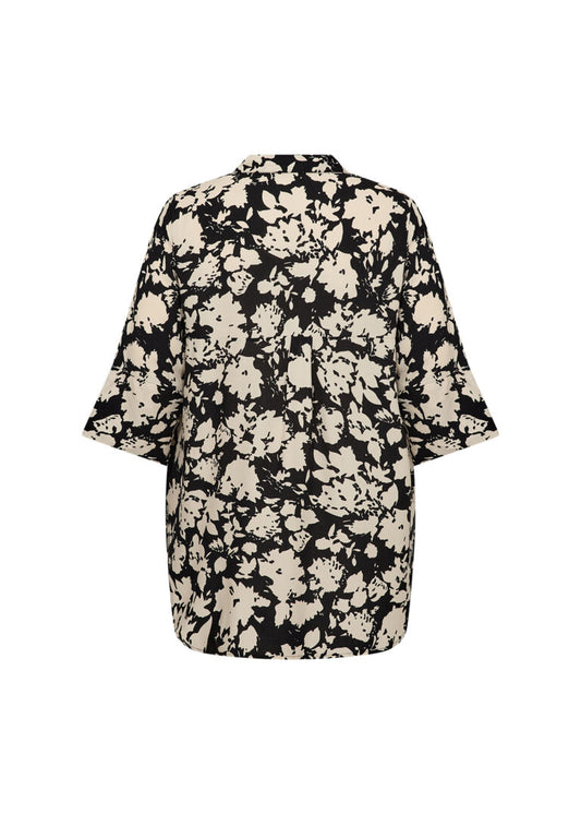 Wasabi bluse wa-saphina 2 beige kombi