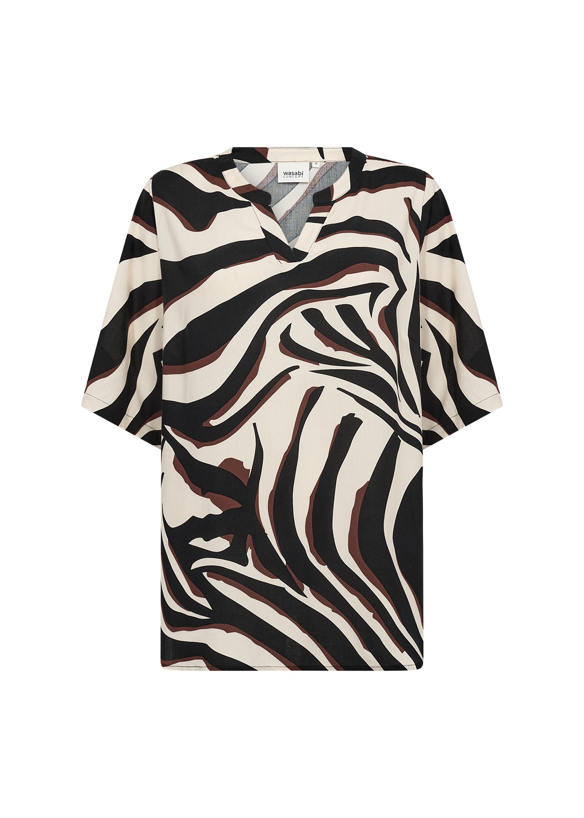 wasabi bluse brun wa-salma 1