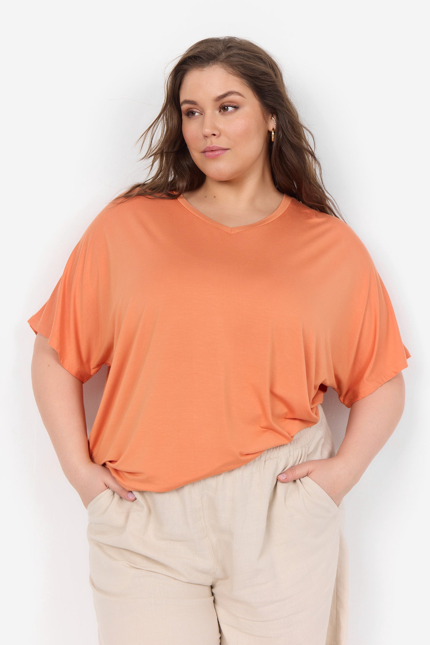 Wasabi t-shirt wa-stella 3 orange