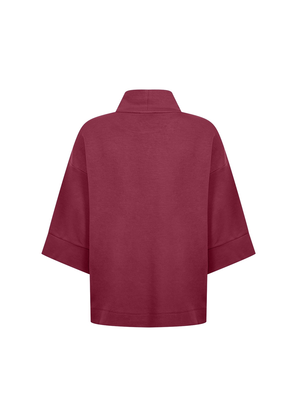 Wasabi modalsweat bluse WA-SABINA 64 - rød