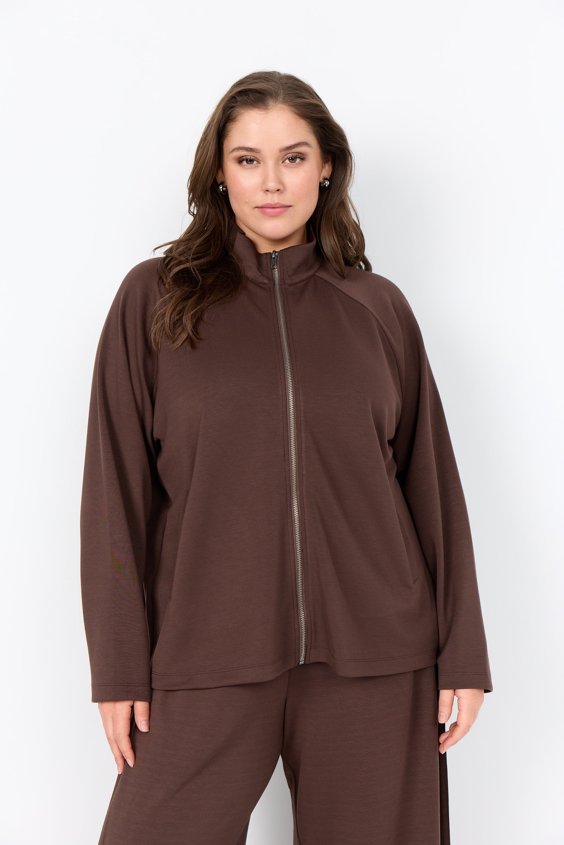 wasabi zip up brun wa-sabina 92