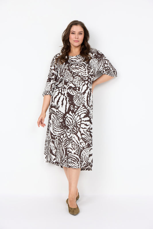 wasabi kjole brun wa-hevin