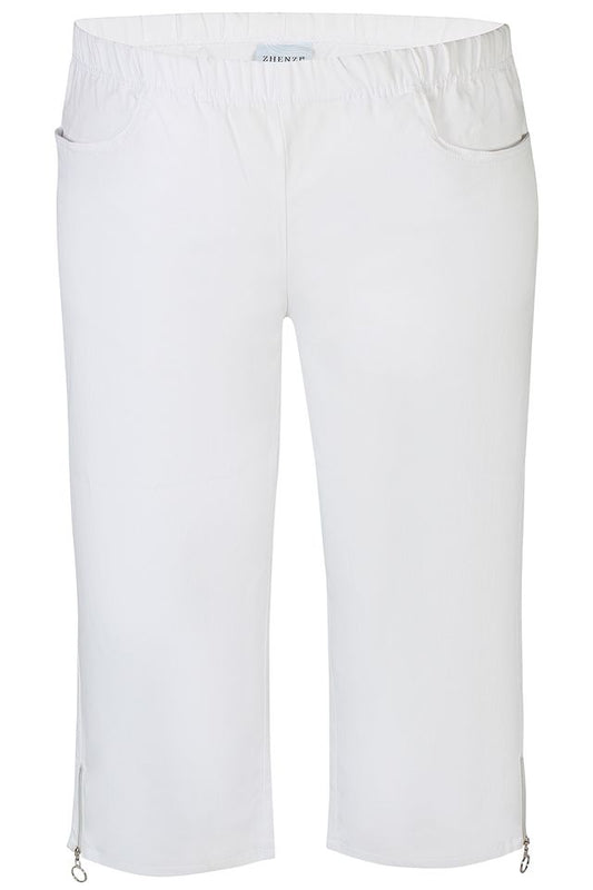 Zhenzi bukser Capri Jazzy 63 hvid