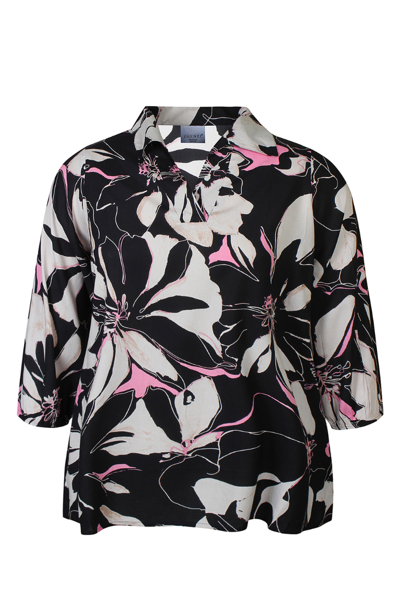 Zhenzi bluse Zh-Amaya 1195 pink