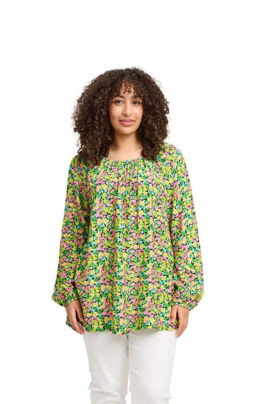 Adia bluse ADEmilie multifarvet kombi